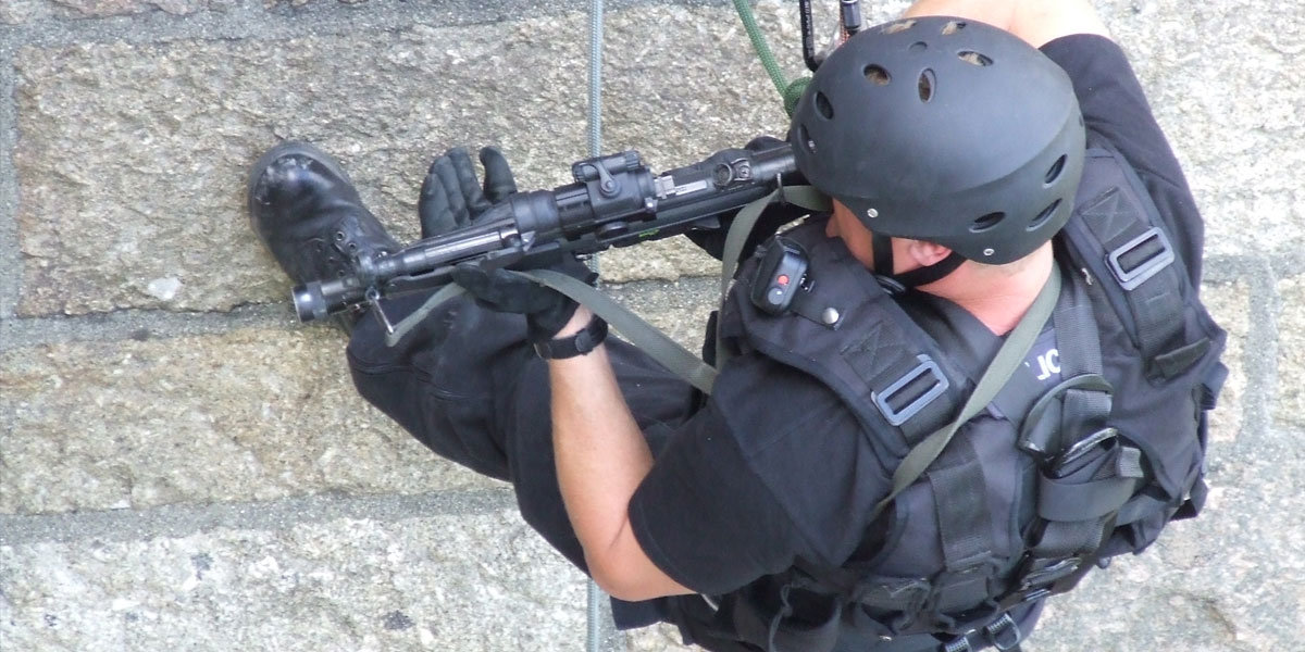 Police training with RIG Systems