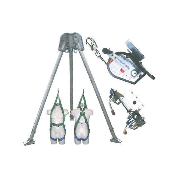 Abtech Safety T3 Two-Person Tripod - Kit 6