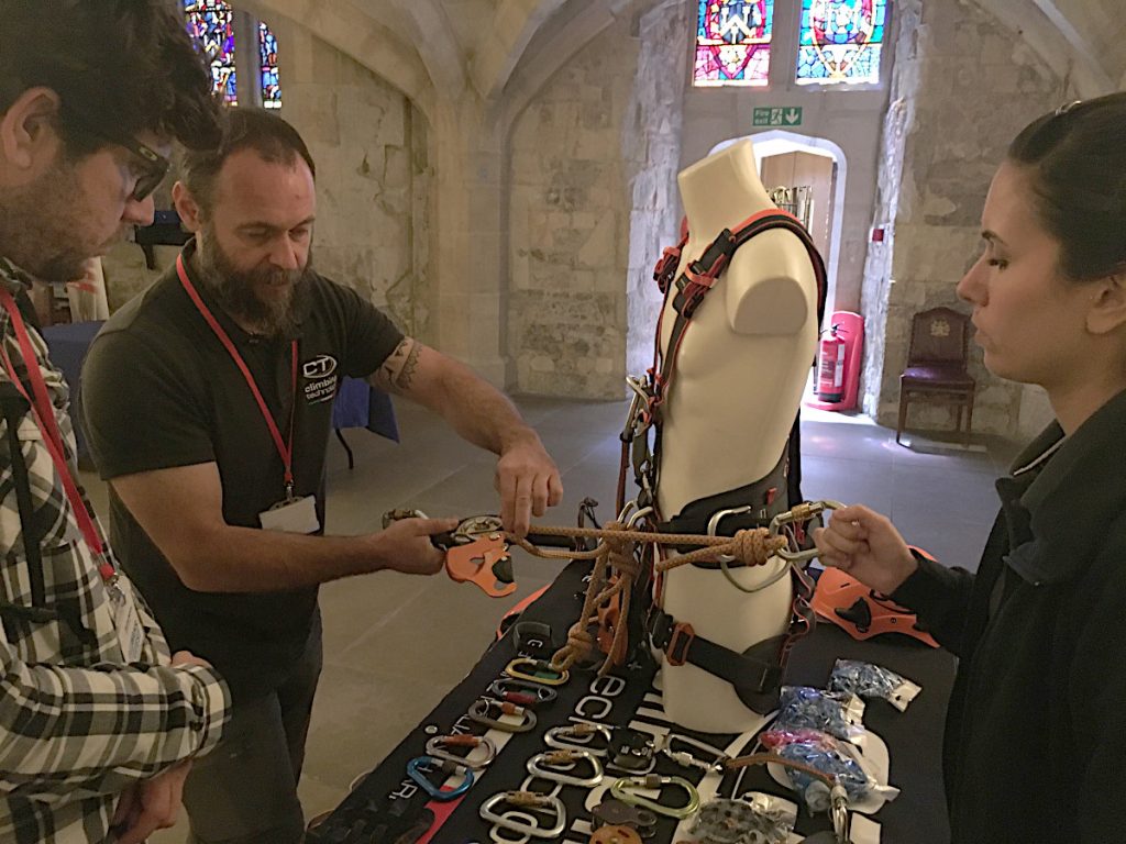 RIG-Systems-News-Blog-London-Work-at-Height-Seminar-Guildhall-Sparrow-200R-Demo-Climbing-Technology